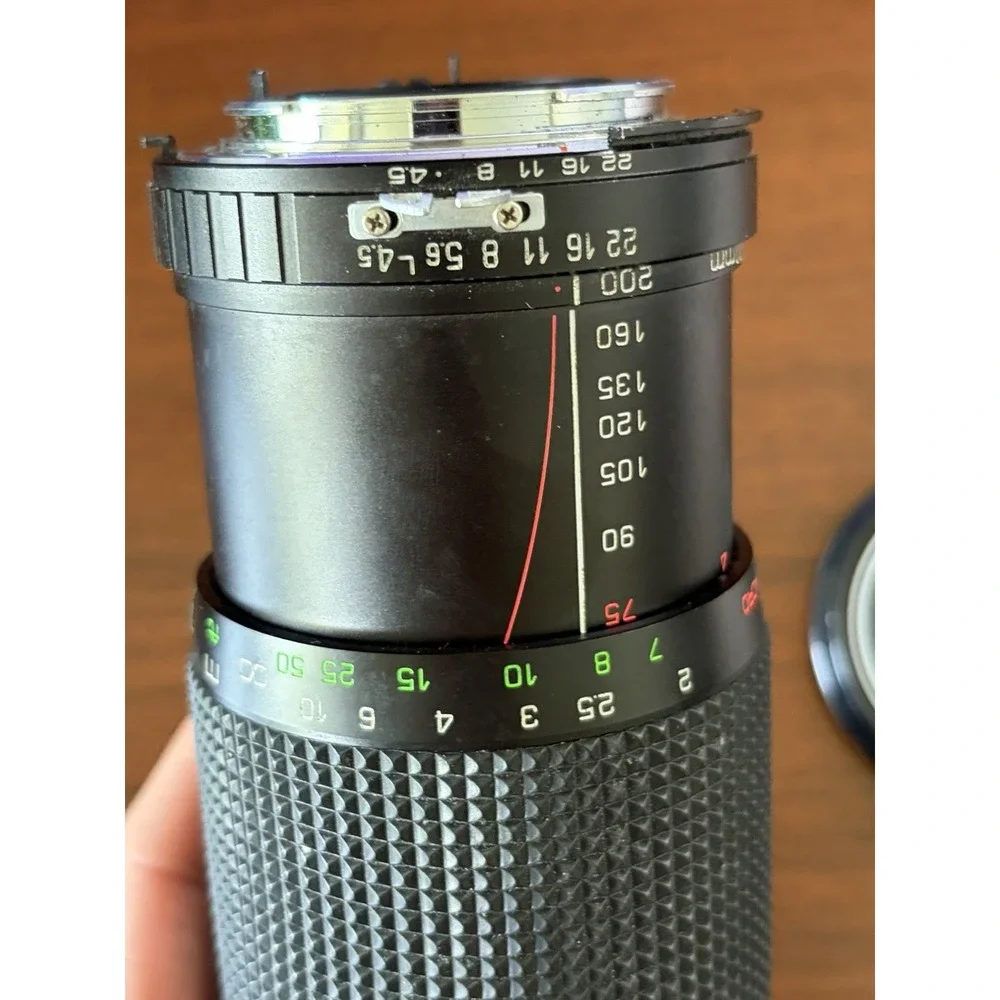 CPC CCT 75-200mm F/4.5 MC Auto‎ Zoom Macro Lens Nikon AI Mount Vintage Japan